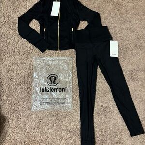 lululemon athletica Black Women's Leggings Set